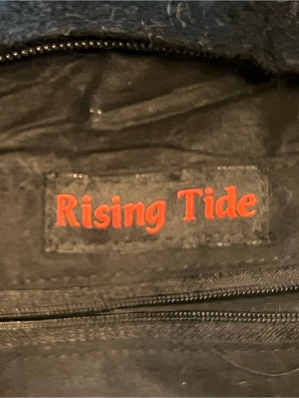 Rising Tide hand. made Black & Purple wool Felt Flower Shoulder Bag - Picture 10 of 11